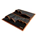 Canvas Multi-pockets 4WD Upright Fridge Organizer